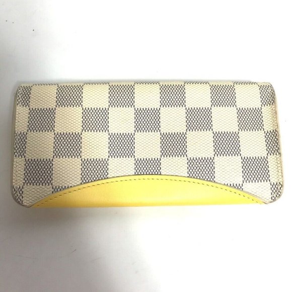 LOUIS VUITTON Damier Azur Etui Lunette Woody glasses sunglasses case main image 8
